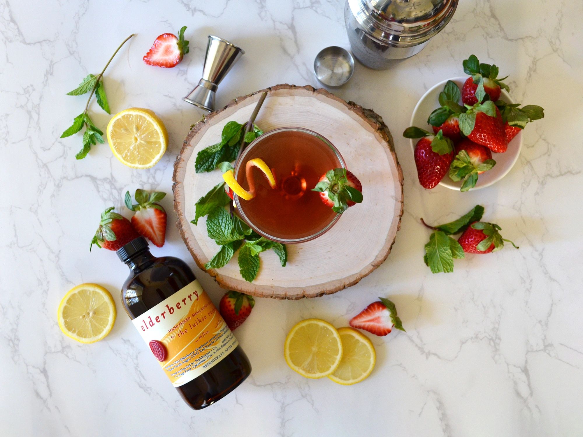 Hyldemoer + Co. Drinking Vinegars, Cocktail Mixers